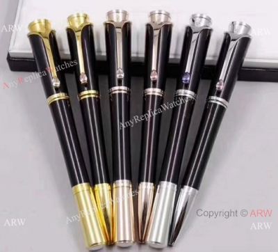 Montblanc Princess Black Resin Pen / Mont Blanc Pens Copy